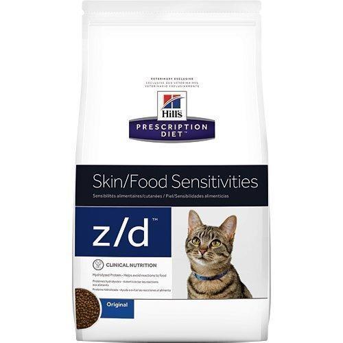 忠愛動物醫院,希爾斯Hill's《貓z/d》 4LB處方食品 - 皮膚 / 食物敏感