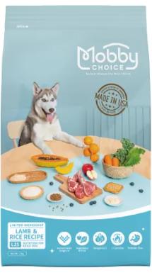 莫比Mobby<羊肉+米成犬L25>-1.5KG/3KG/ 7.5KG,忠愛動物醫院