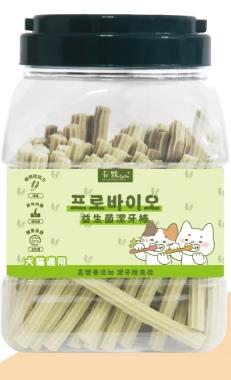 忠愛動物醫院,卡默Camo 益生菌潔牙棒桶裝1KG 潔牙骨