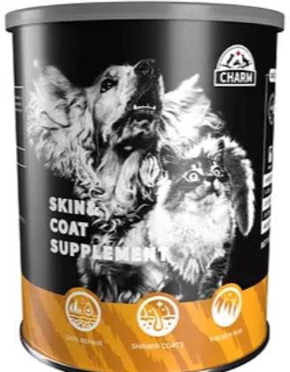 忠愛動物醫院,CHARM 野性魅力  <鱉蛋爆毛粉 >犬貓保健 肌膚保健 貓狗適用  頂級鱉蛋爆毛粉 100G