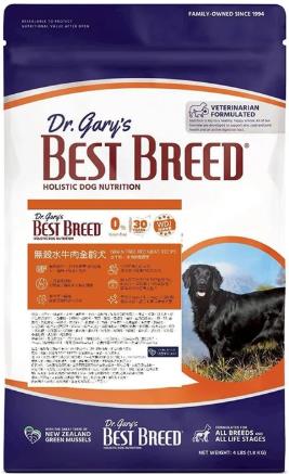 忠愛動物醫院,BEST BREED 格瑞醫生無穀配方-水牛+蔬果(1.8KG) WDJ推薦