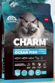 CHARM野性魅力貓<海魚>超能精華 健胃護腸 強健防護 潤膚護關 泌尿呵護 340g 860g,忠愛動物醫院